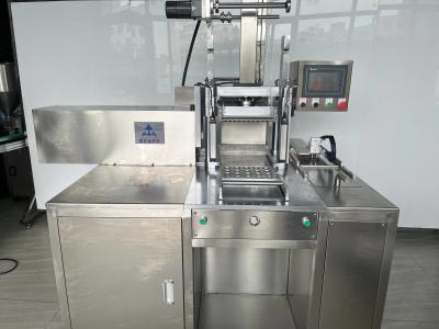 China Full-automatic Blush Powder Pressing Machine with 3 mold/minute for sale