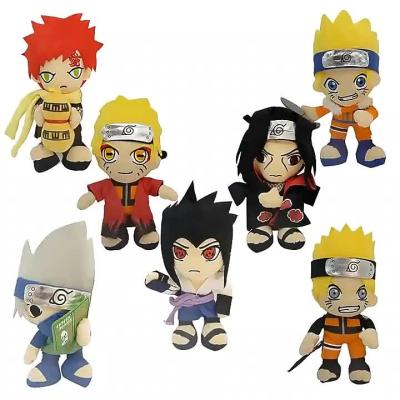 China Japan Cartoon Anime Uchiha Sasuke Plush Doll Doll Friend Gift 20cm Cosplay Hatake Kakashi New for sale