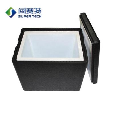 China Waterproof Vacuum Insulated PPE Box With PU Foam For Cake Or Ice Cream for sale