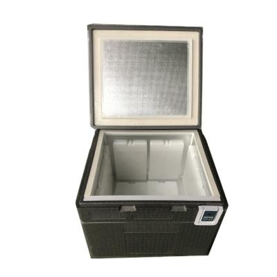 China Vacuum Insulated Cooling PPE Foam Insulated Thermal Cooler Box Food Cold Storage Fresh Carrier Box for sale