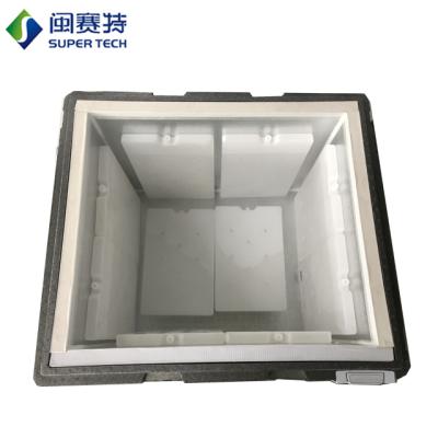 China Vacuum Insulated PPE Vacuum Insulation Box GPRS Temperature Humidity Recorder Vaccines Carrier Insulin Medicine Cooler Box for sale