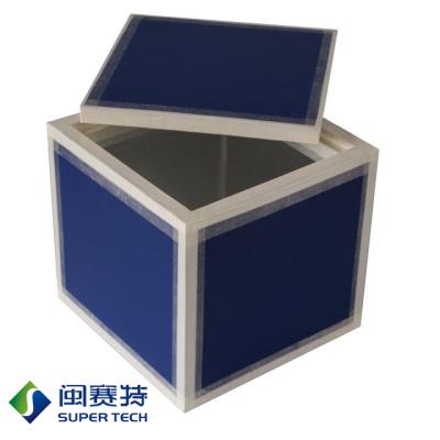 China Waterproof Reusable Foam Insulated VIP Blood Collection Vaccine Transport Cooler Box for sale