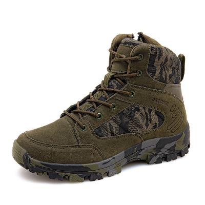 China Factory wholesale waterproof mountain desert boots men shoes outsole machining outdoor rubber ankle boots for men for sale