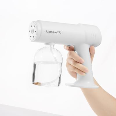 China About 1 h WYWD Disinfection Gun Handheld Nano Spray Gun Disinfection Atomizer Gun Disinfection for Cloth /Appliances /Tableware and Car for sale