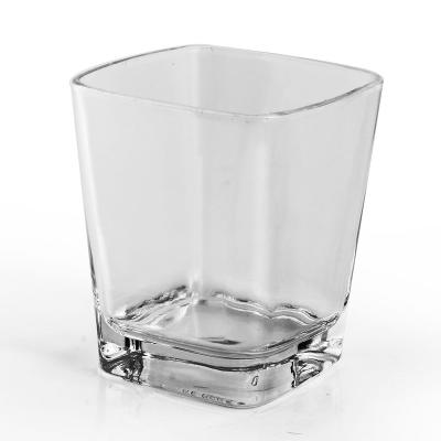 China 2021 New ROCK Square Drinking Glass Whiskey Glass Shot Glass for sale