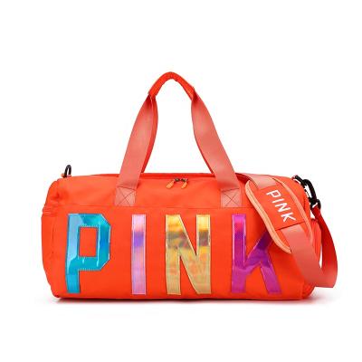 China New Fashion Design Tote Bags With Custom Printed Logo Rose Overnight Bag For Women Duffel Bag Cute Low Price for sale