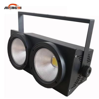 China Factory Wholesale 200W Cob Led Stage Light Peer Blind 2*100W Blinder Assist 2 Eye Cob Led Blind Light 11* 15*10cm for sale