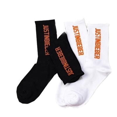 China QUICK DRY Mens Crew Socks Manufacturer Custom Cotton Sports Socks, 3D Printed Jacquard Fashion Mens Socks for sale