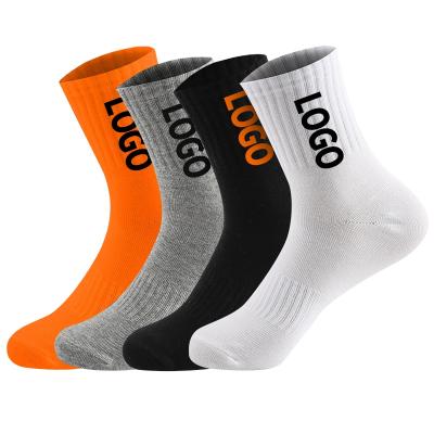 China New Design Men Logo Winter Dress Breathable Custom Exercise Sock QUICK DRY Custom Made Soccer Basketball Sports Compression Socks for sale