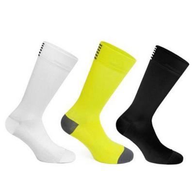 China QUICK DRY Outdoor Polyamide Athletic Sports Nylon Crew Socks Mens Custom Cycling Socks White for sale