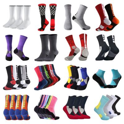 China Custom Recycling Elites Basketball Logo Tube Sock Thick Compression Gym High Quality QUICK DRY OEM Men Crew Sports Sock for sale