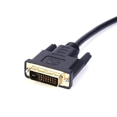 China Wholesale High Speed ​​Car HDMI Male To DVI Male Cable Support 24+1 1080P Compatible For PS4 PS3 xBox Graphics Card for sale