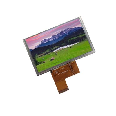 China China factory custom lcd 5.0 inch lcd touch screen 800(RGB) tft *480 display paneles with interface 5.0inch of 24Bit RGB for sale