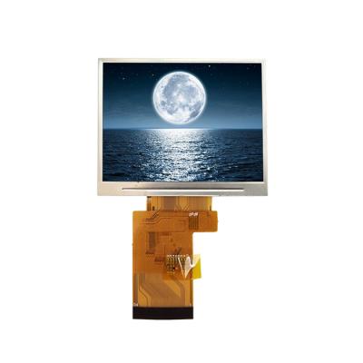 China 3.5 Inch 640x480 IPS Full Viewing Angle Landscape Tft LCD With Capacitive Touch Screen And RGB Resistive Touch Screen Interface 76.90*63.90*2.85 for sale