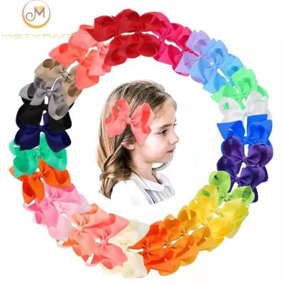 China Sweet 4 Inch Dye Color Alice Flower Hairpin Children Bubble Flower Bow Hair Ornament Headdress 30 Small for sale