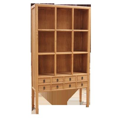 China Wooden Trilaminar Bookcase and Shelves(Size)Adjustable Drawer Industrial Antique Wood Design Cabinet Bookshelf Bookcase Rack for sale