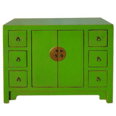 China Cabinet Antique Furniture Solid Wood CD Cabinet (Size) Adjustable Chinese Antique Asian Furniture Small for sale