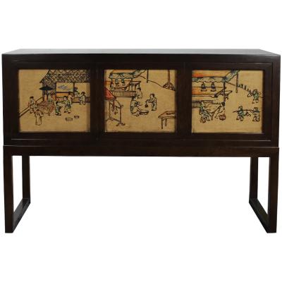 China China Supplier Modern Painting Living Room Antique Wooden Cabinet for Sale for sale