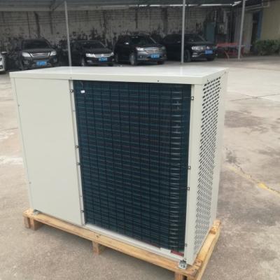 China Outdoor LCD Display Professional Manufacturing Commercial Water Heater Inverter Air To Water Heat Pump for sale