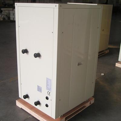 China Outdoor geothermal ground source heat pump, 25kw ground source heat pump, brine/water to water heat pump for sale