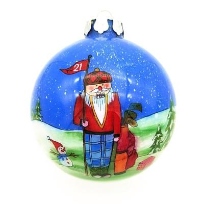 China Home Festival Party Decoration Factory Supply Hand Paint Glass Christmas Ball For Christmas Tree Hanging Indoor Painted Glass Ball Colorful for sale