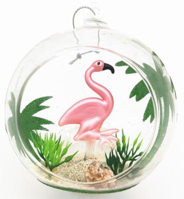 China Europe Tree Decoration Good Quality Christmas Bell Dome Hanging Glass Ornament for sale