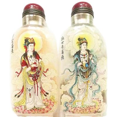 China Asia Wholesale Interior-Painting Snuff Bottles For Folk Arts for sale