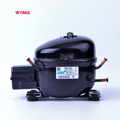 China GML160G 220/240V/50-60Hz R134a Lubricated Refrigeration Compressor For Mini Fridge Compressor for sale