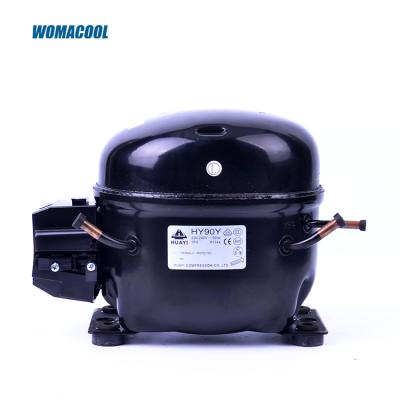 China Refrigeration Parts HY90Y 220-240V 50Hz R134A 1/3hp Quiet Commercial Refrigeration Compressor Piston Fully Enclosed for sale