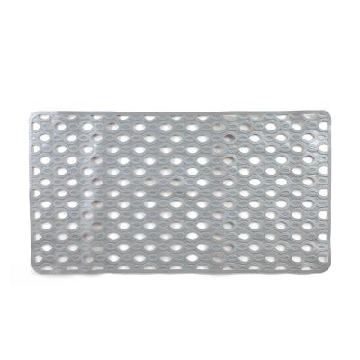 China LATTLIV Viable Rubber Massage Bathroom Covers Drain To Peel Anti Bacteria Baby Friendly Non Slip Bath Mat For Tub for sale