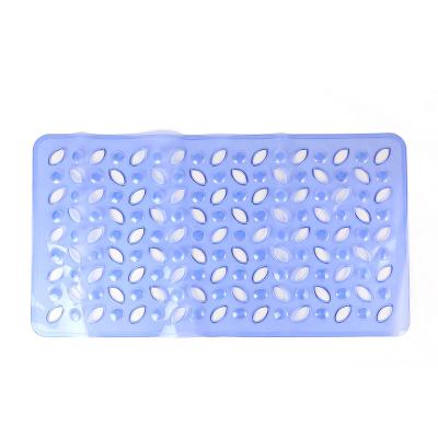 China LATTLIV Sustainable In Stock Rubber Massage Sheetmats Non Slip Tub Bathroom Covers Peel Anti Bacteria Friendly Bath Mats With Drain Hole for sale