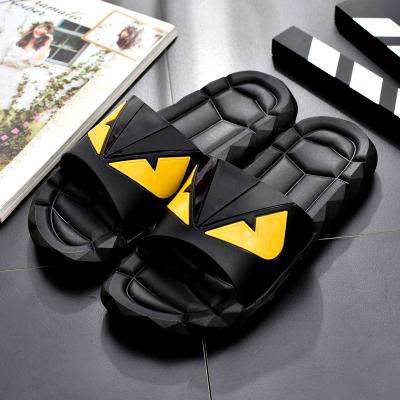 China Original Fashion Trend Lovers Summer Beach Sandals New Flip Flops Shoes Men's Trend Monster Slides Outdoor Slippers For Women for sale