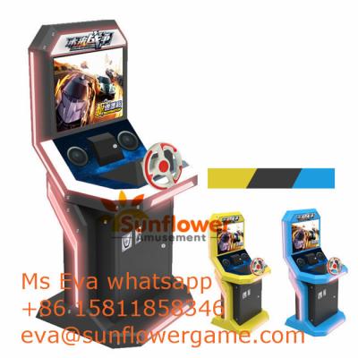 China Guangzhou Best Game Machine Supplier Metal Kids Car Racing Game Machine For Sale for sale