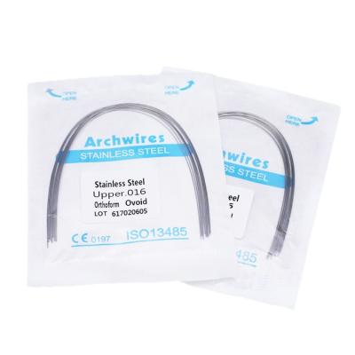 China Stainless Steel Round Arch Dental Regional Dental Orthodontic Wire for sale