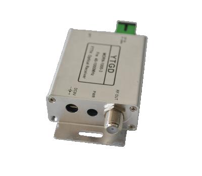 China Single fiber or Yatai micro doubal fiber optic receiver for sale