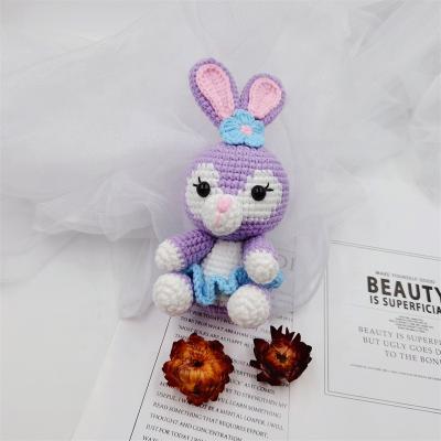 China Hot sale Amigurumi plush toy 2021 custom handmade crochet knitted crochet bunny toys from Stellalou for sale