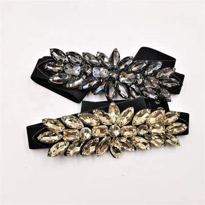 China Women Wide Elastic Waistband Rhinestone Waistband Ladies Dress Belt Crystal Elastic Waistband Stretch Strap for sale