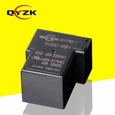 China Dpdt T90 JQX15F Auto Spot Socket Power Relay Sealed Universal High Foot 50A220VAC Relay CQC 5v4 Relays Dpdt T90 Universal Relay for sale