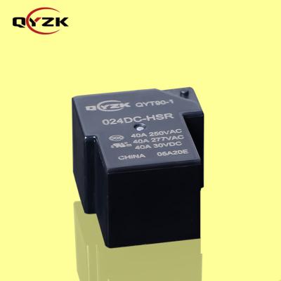 Китай 24vdc 40 Amp SPST-NO Sealed Load 40AMP 250VAC 40A 30VDC 4 Pins 0.9W Alternative To Current T9A T90 DC Power Relay продается