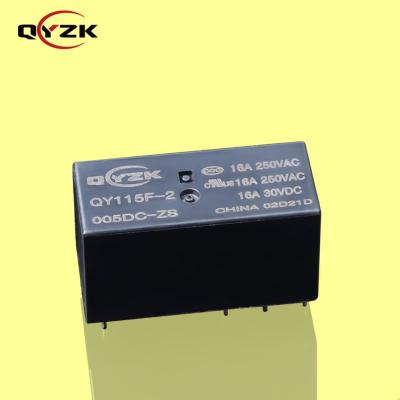 China 24VDC Sealed Volt SPST-NO Rating Laod 16AMP 250VAC 16A 30VDC 4 Pin 0.2W Alternative to JVN1AF-12 V-F Office Automation Power Relay Te koop