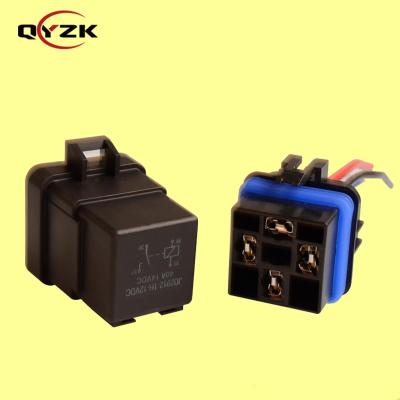 China DC 12v Load 40A 14VDC Relay 4 Pin Waterproof Automotive Integrated Wired Sealed Auto Relay for sale