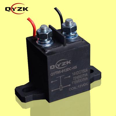 China Sealed Heavy Duty Load 150A 14VDC SPST-NO (1 Form A Extended Power Car Starter Coil 12V DC Auto Rating Relay) 2.4W for sale