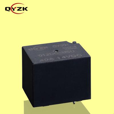 Κίνα 12V DC Sealed SPST-NO (1 Form A Rating Load 40A 14VDC 6) Pins American Feet 1.6W Alternative to HFKP Auto Control Switch Box Relay προς πώληση