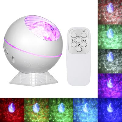 China Cozy Star Projector Light with Remote Color Changing RGBW Car Ceiling Lamp Star Moon Cloud Projecting Pattern Sound Activated LED for sale