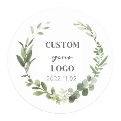 China Waterproof Customize Wedding Stickers Invitation Favor Labels Add Your Logo  Pictures Text  Personalization Custom Stickers1000pcs for sale