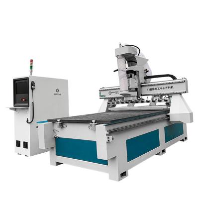 China Multifunction Advertising Company Atc Cnc Router Atc 1325 With Rotary Device For Wood Company for sale