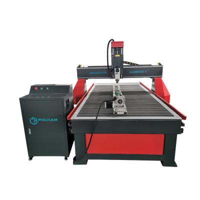 China Advertising Company 1325 Single Spindle Wood CNC Router Wood Working CNC Router With Rotary CNC Router for sale