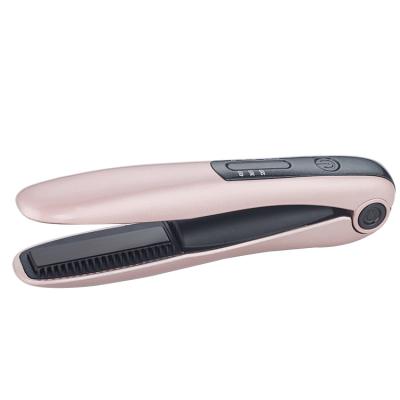 China 20W Commercial USB Professional Mini Portable Rechargeable Ceramic Hair Straightener for sale