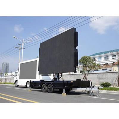 China Outdoor LED Screen Trailer-SINOSWAN SL30 to Install P4 P5 P6 Outdoor Waterproof LED Display for sale