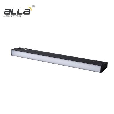 China New Design Dali Tuya Dimmable 48v Magnet Modern Commercial Indoor Linear Track Light SMD Magnetic Lights for sale